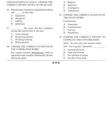 IEO Class-8 Olympiad Previous Years Papers (PYP) English with Sample OMR Sheet - Book By MTG Learning