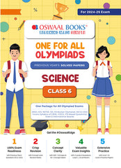 One For All Science Olympiad Previous Years' Solved Papers Class 6 by Oswaal Books