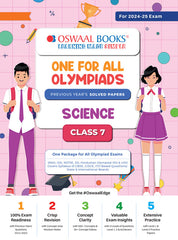 One For All Science Olympiad Previous Years' Solved Papers Class 7 by Oswaal Books