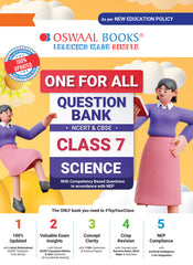 One For All Question Bank NCERT & CBSE for Class 7 Science by Oswaal Books