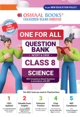 One For All Question Bank NCERT & CBSE for Class 8 Science by Oswaal Books