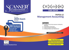 Shuchita Scanner CMA Inter Paper-12 Management Accounting Green Edition.