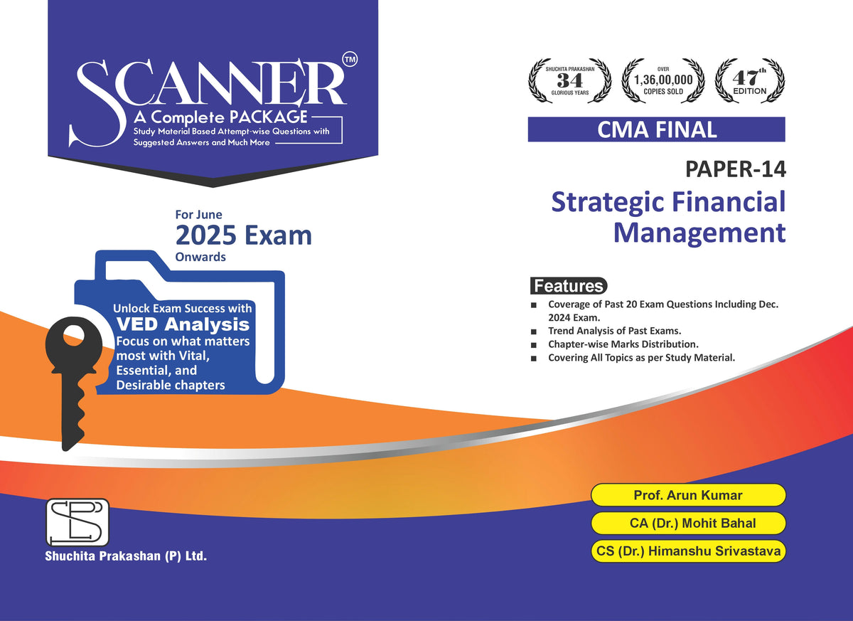 Scanner CMA Final (2022 Syllabus) Paper - 14 Strategic Financial Management Green Edition.