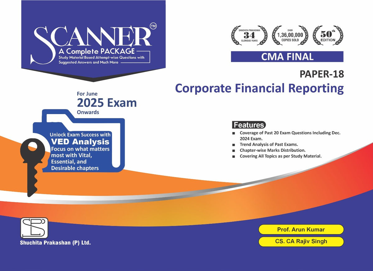 Shuchita Scanner CMA Final Paper - 18 Corporate Financial Reporting Green Edition.