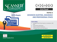 Scanner CA Final (2023 Syllabus) Paper-3 Advanced Auditing Assurance & Professional Ethics Green Edition