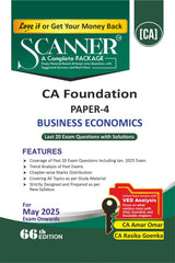 Shuchita Scanner CA Foundation Paper-4 Business Economics Green Edition