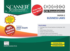 Scanner CA Foundation (2023 Syllabus) Paper-2 Business Laws Green Edition.