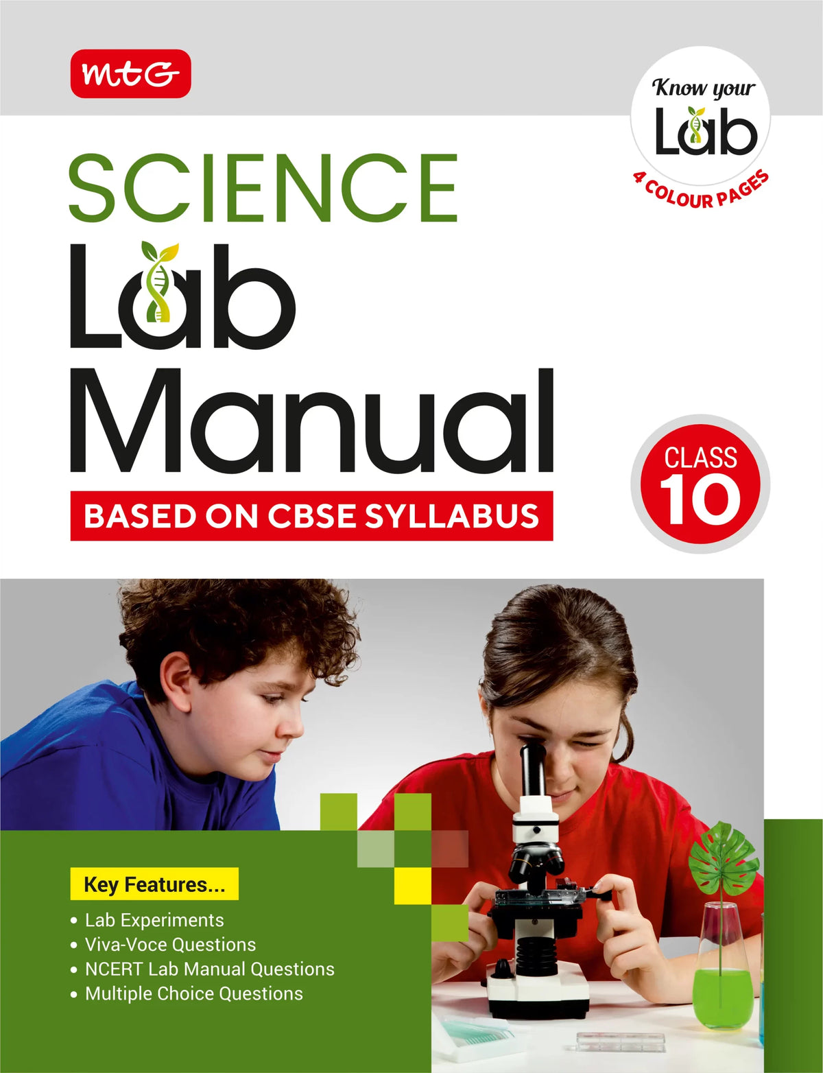 Lab Manual Science Book for Class 10 by MTG Learning