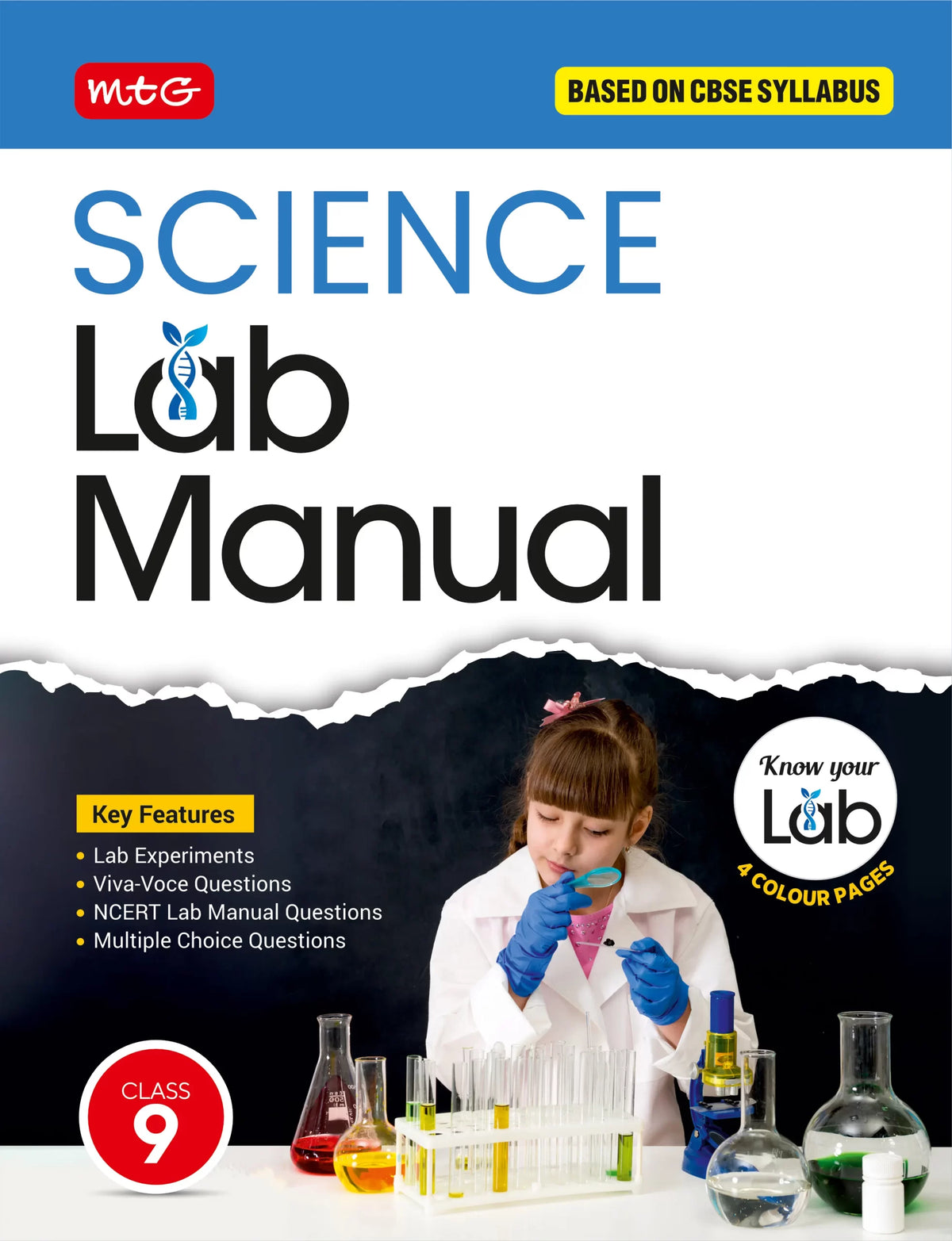 Lab Manual Science Book for Class 9 by MTG Learning โ BuyTestSeries.in