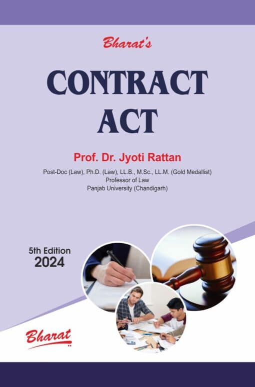 Bharat's Contract Act (Covering Contract-1 & Contract-2) by Dr. Jyoti Rattan