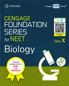 Cengage Foundation Series for NEET Biology book for Class X