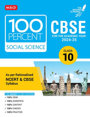 100 Percent Social-Science Book for Class 10 by MTG Learning