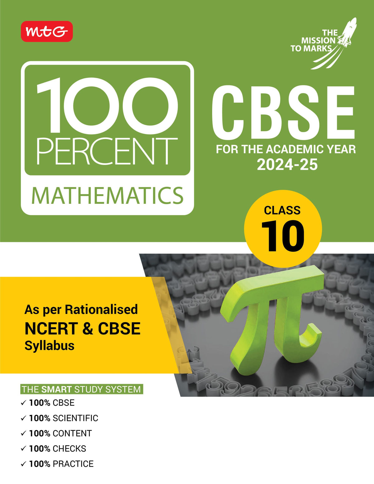 100 Percent Mathematics Book for Class 10 by MTG Learning