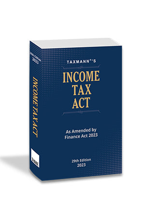 Income Tax Act (Pocket Edition) by Taxmann