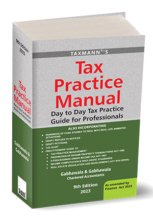 Tax Practice Manual by Mahendra B. Gabhawala
