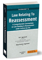 Law Relating to Reassessment book by D.C. Agrawal,Ajay Kumar Agrawal