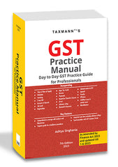 GST Practice Manual book by Aditya Singhania