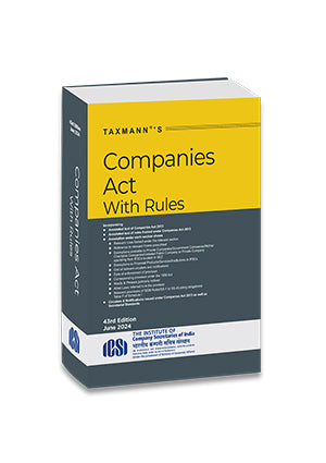 Taxmann's Companies Act with Rules (Pocket -Paperback) book