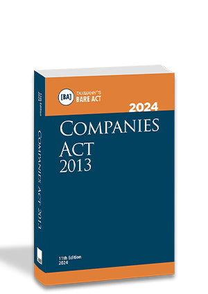 Companies Act 2013 (Pocket Edition) book by Taxmann