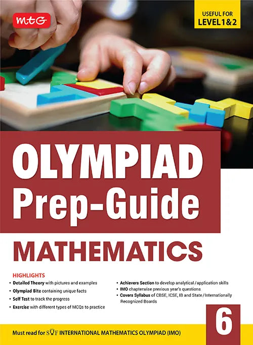 Olympiad Prep-Guide (OPG) Class 6 Mathematics (IMO) book by MTG Learning