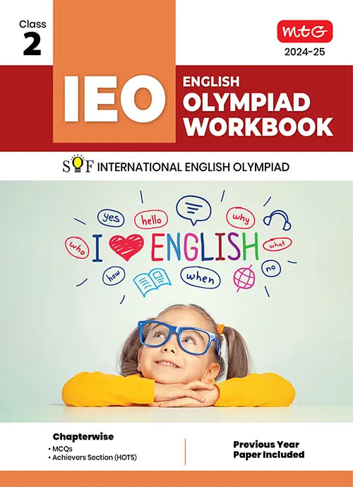 International English Olympiad (IEO) Workbook for Class 2 book by MTG Learning