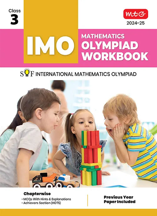 International Mathematics Olympiad (IMO) Workbook for Class 3 by MTG Learning