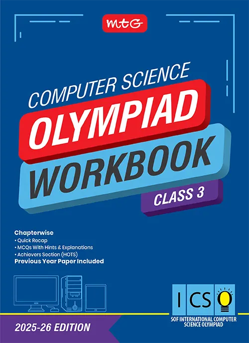 International Computer Science Olympiad (ICSO) Workbook for Class 3 by MTG Learning