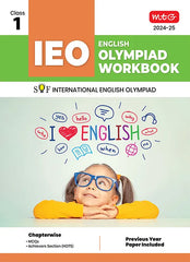 International English Olympiad (IEO) Workbook for Class 1 book by MTG Learning