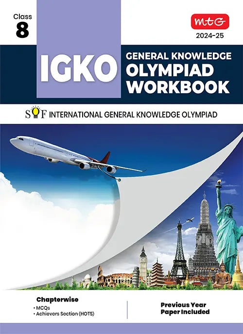 International General Knowledge Olympiad (IGKO) Workbook for Class 8 by MTG Learning