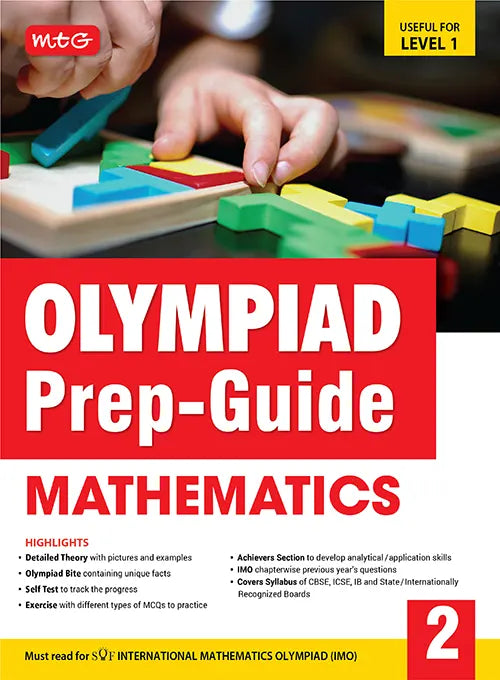 Olympiad Prep-Guide (OPG) Class 2 Mathematics (IMO) book by MTG Learning