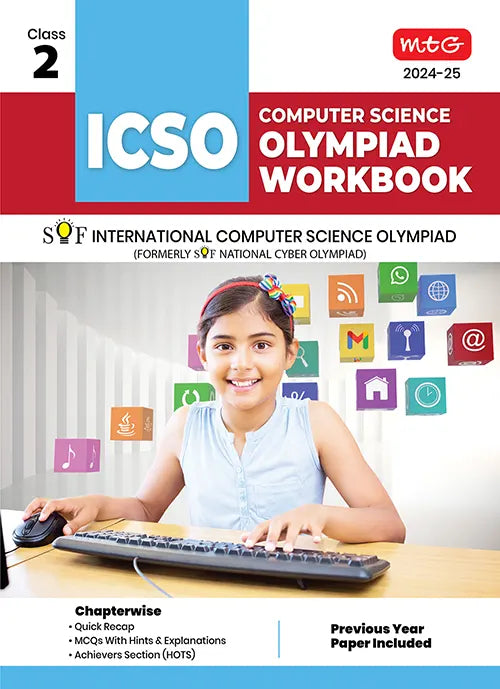 International Computer Science Olympiad (ICSO) Workbook for Class 2 book by MTG Learning