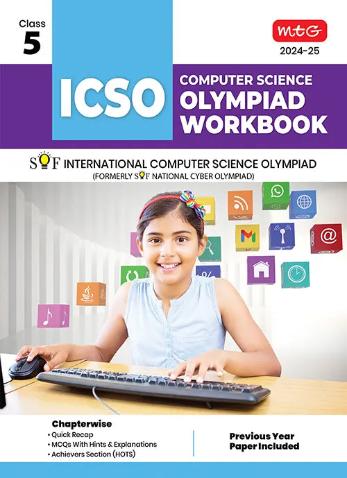 International Computer Science Olympiad (ICSO) Workbook for Class 5 by MTG Learning