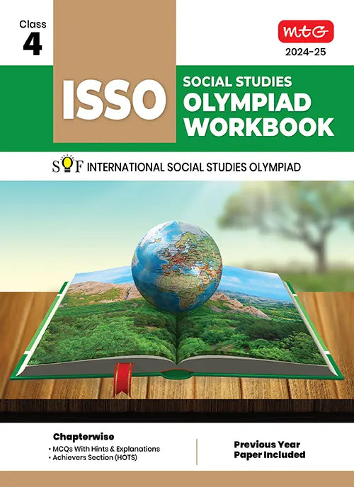 International Social Studies Olympiad (ISSO) Workbook for Class 4 by MTG Learning