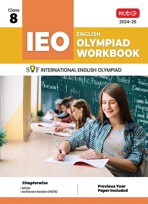 International English Olympiad (IEO) Workbook for Class 8 book by MTG Learning