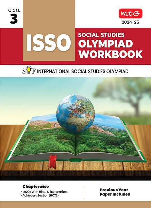 International Social Studies Olympiad (ISSO) Workbook for Class 3 by MTG Learning