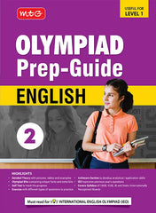 Olympiad Prep-Guide (OPG) Class 2 English (IEO) book by MTG Learning