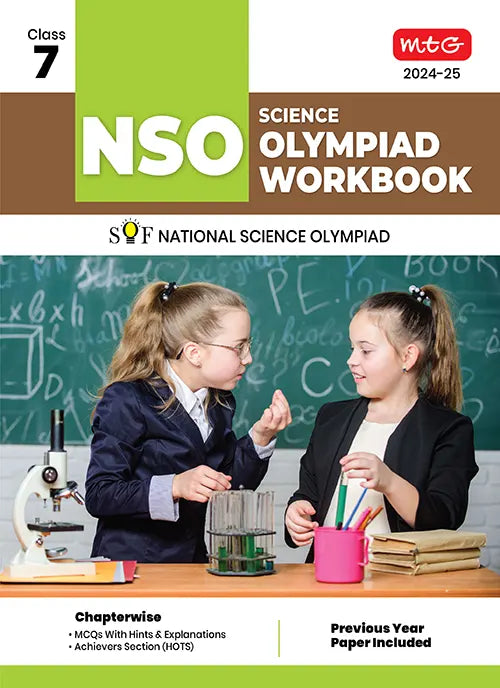 National Science Olympiad (NSO) Workbook for Class 7 by MTG Learning