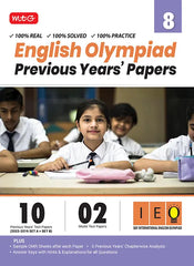 IEO Class-8 Olympiad 10 Previous Years Papers (2023-2019 Set A and B) English book by Mtg Learning