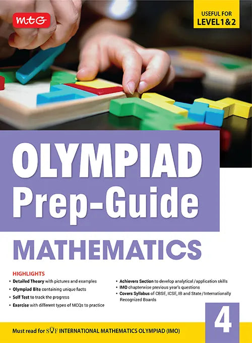 Olympiad Prep-Guide (OPG) Class 4 Mathematics (IMO) book by MTG Learning