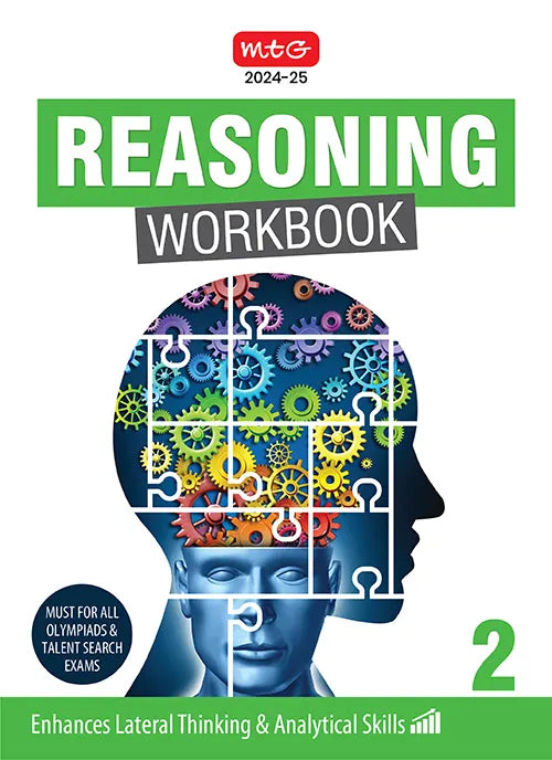 Olympiad Reasoning Workbook Class 2 book by MTG Learning