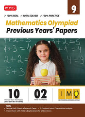 IMO Class-8 Olympiad 10 Previous Years Papers (2023-2019 Set A and B) Mathematics book by MTG Learning