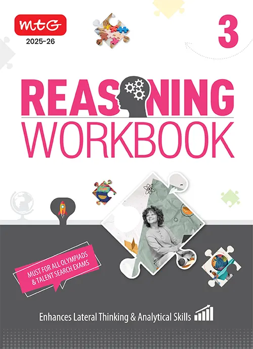 Olympiad Reasoning Workbook Class 3 book by MTG Learning