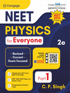 Cengage NEET Physics for Everyone (Part 1) book by C.P. Singh