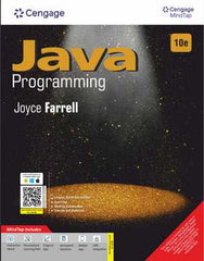 Java Programming (10E) Book by Cengage