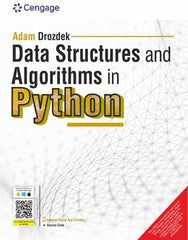 Data Structures and Algorithms in Python Book by Cengage