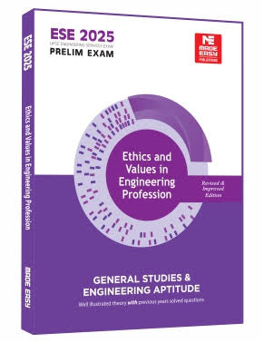 ESE 2025: Ethics and Values in Engineering Profession book by Made Easy