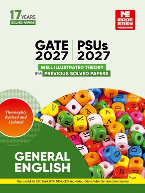 General English book for GATE and PSUs: 2027 by Made Easy