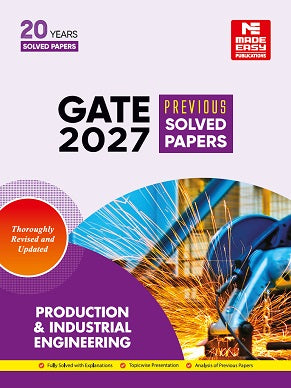 GATE 2027: Production Engineering Previous Year Solved Papers book by Made Easy