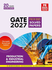 GATE 2027: Production Engineering Previous Year Solved Papers book by Made Easy