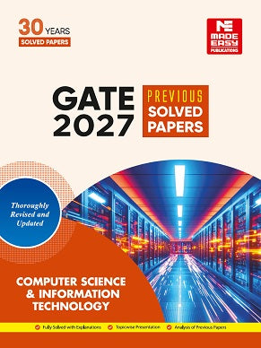 GATE 2027: Computer Science and IT Previous Year Solved Papers book by Made Easy